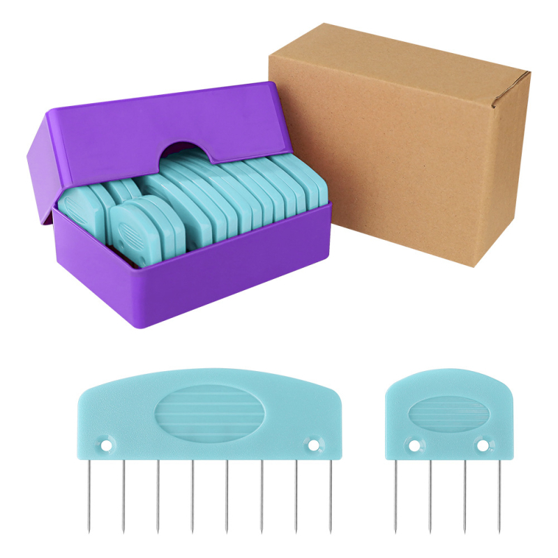 Sál és pulóver formázó tű; műanyag; 50 darabos csomag; testreszabható; stílusok: aranyos, modern, otthonos