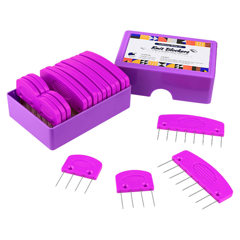 Sál és pulóver formázó tű; műanyag; 50 darabos csomag; testreszabható; stílusok: aranyos, modern, otthonos