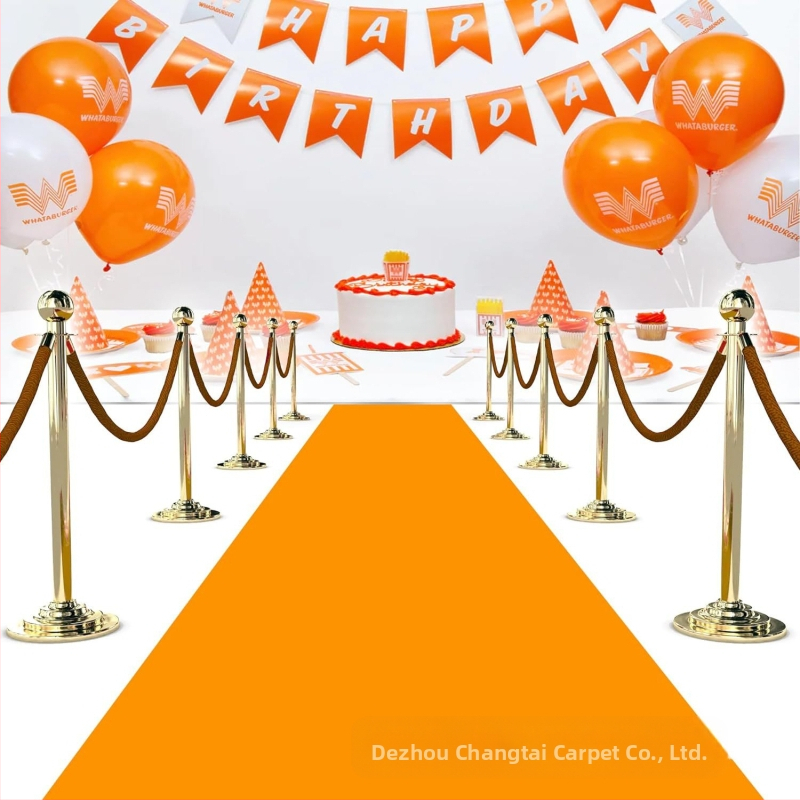 Изложбен килим — Changtai, серия Модерна и минималистична, 100% полиестер, правоъгълен, едноцветен модел