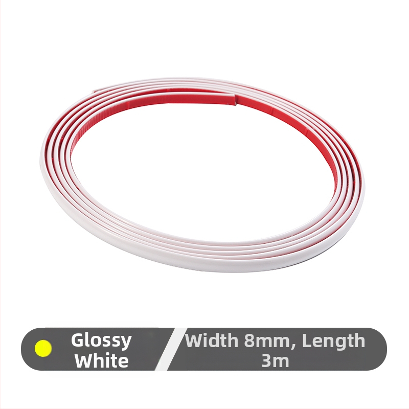 PVC самозалепваща декоративна лента за стени | еднотонен модел, модерен минималистичен стил, инсталация: само подлакътници