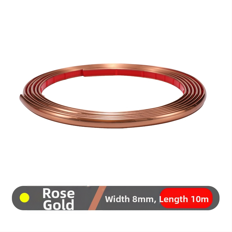 PVC самозалепваща декоративна лента за стени | еднотонен модел, модерен минималистичен стил, инсталация: само подлакътници