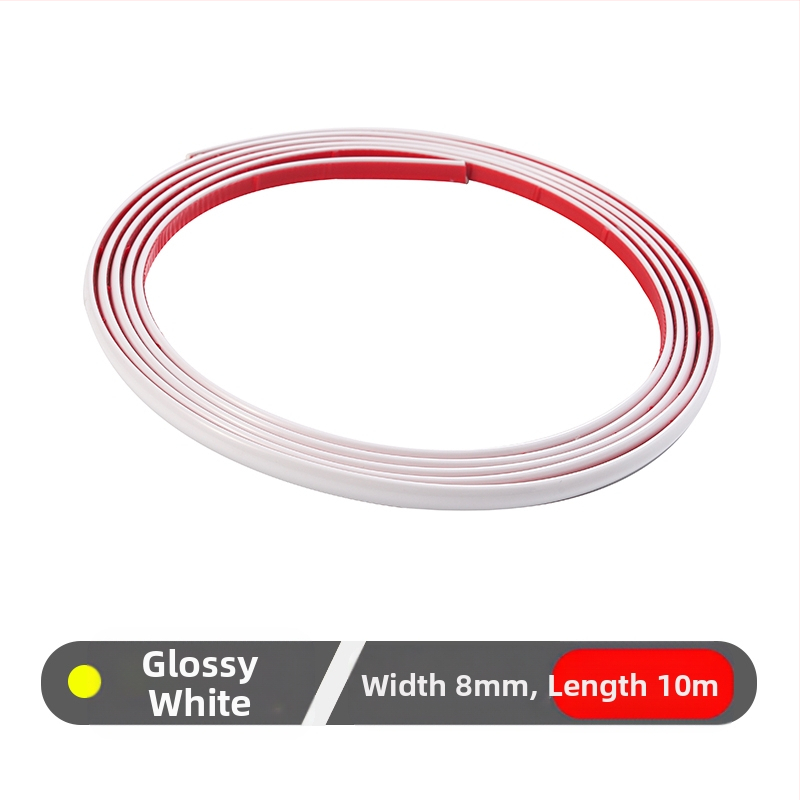 PVC самозалепваща декоративна лента за стени | еднотонен модел, модерен минималистичен стил, инсталация: само подлакътници