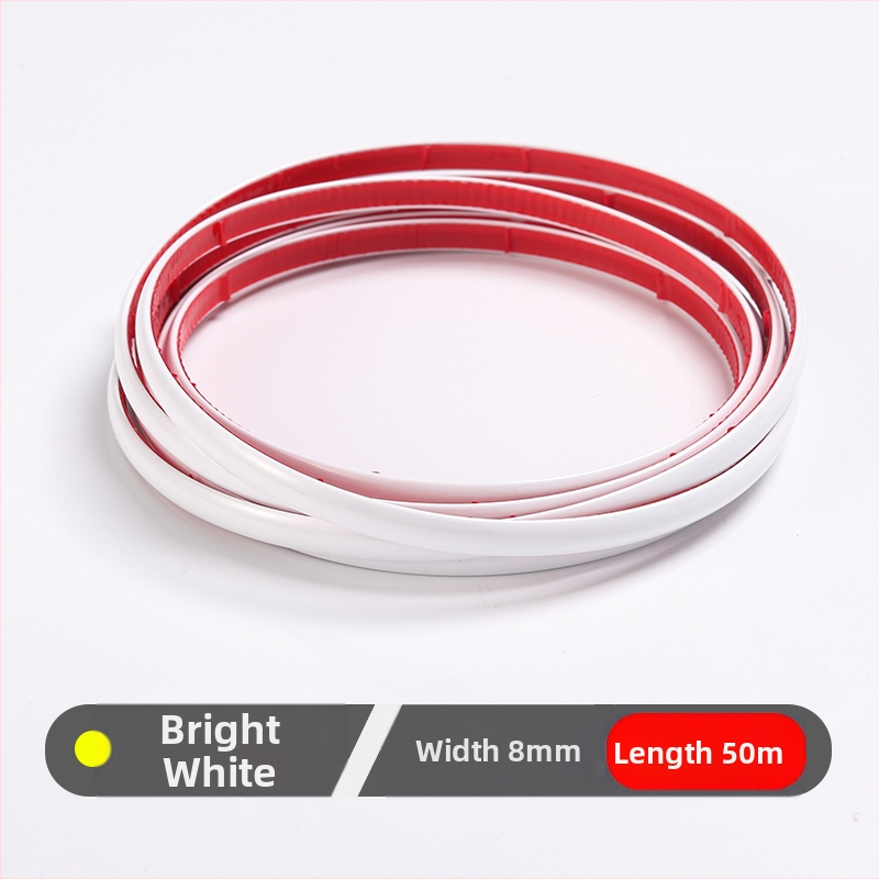 PVC самозалепваща декоративна лента за стени | еднотонен модел, модерен минималистичен стил, инсталация: само подлакътници