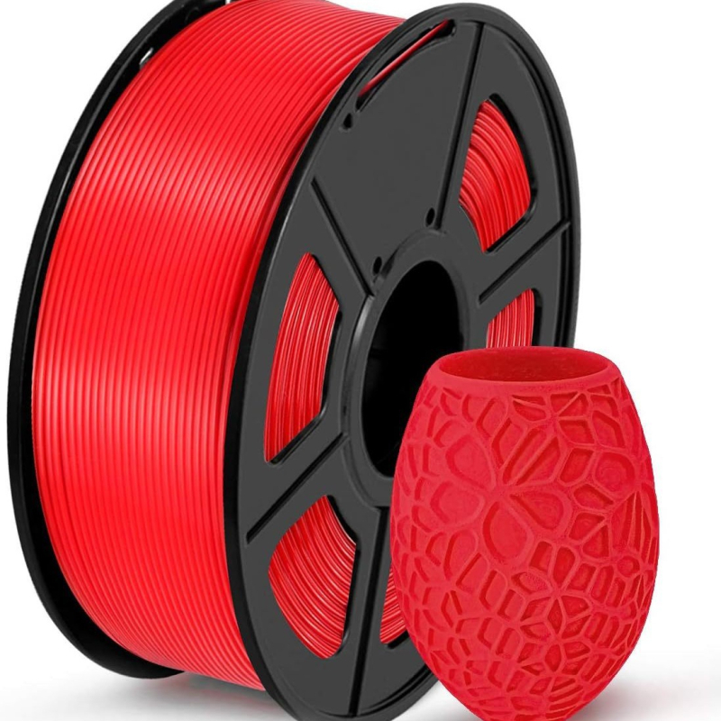 PLA филамент 1 кг ролка за 3D принтери – без оплитане на нишки, без запушване на дюза