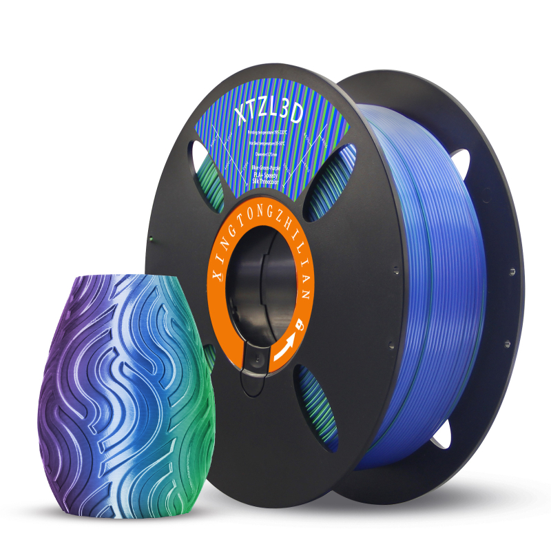PLA филамент 1 кг ролка за 3D принтери – без оплитане на нишки, без запушване на дюза
