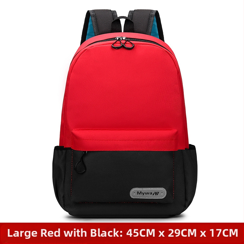 Ученическа раница за начално училище, унисекс с дизайн за облекчаване на товара, Oxford плат, дишаща и износоустойчива, презрамки с въздушна възглавница, за училищно обучение
