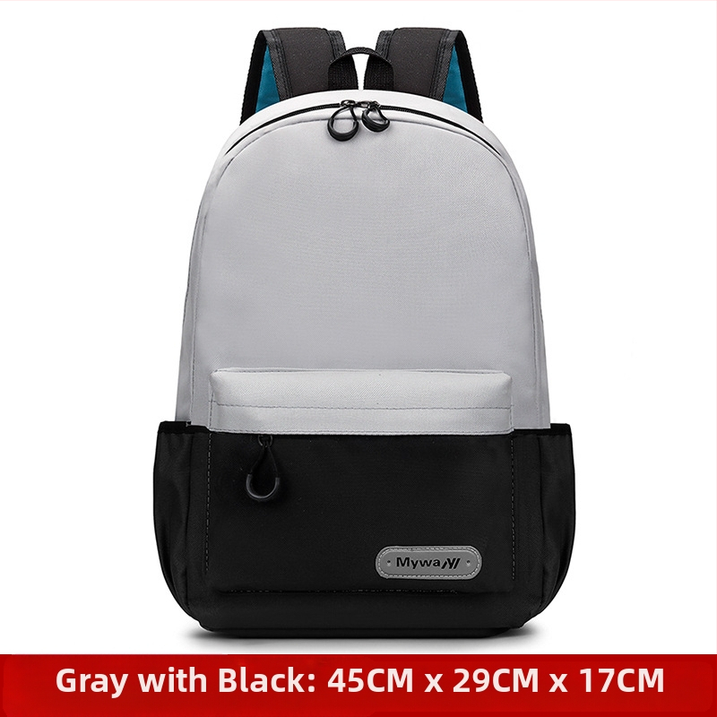 Ученическа раница за начално училище, унисекс с дизайн за облекчаване на товара, Oxford плат, дишаща и износоустойчива, презрамки с въздушна възглавница, за училищно обучение
