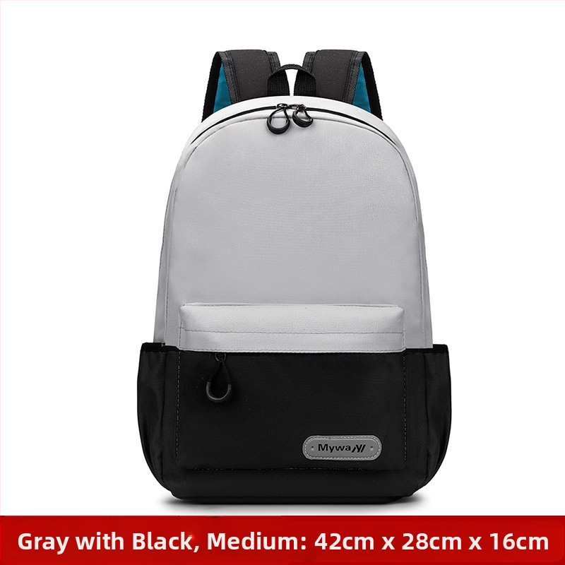 Ученическа раница за начално училище, унисекс с дизайн за облекчаване на товара, Oxford плат, дишаща и износоустойчива, презрамки с въздушна възглавница, за училищно обучение