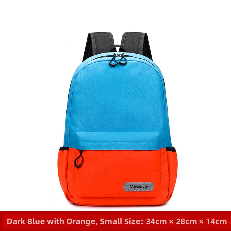 Ученическа раница за начално училище, унисекс с дизайн за облекчаване на товара, Oxford плат, дишаща и износоустойчива, презрамки с въздушна възглавница, за училищно обучение