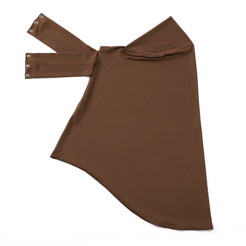 Pagrindinė turbano skrybėlė su mygtuko dizainu, poliesterio pluoštas, warp-knit audinys, vientisas raštas, pritaikomas dekoravimas