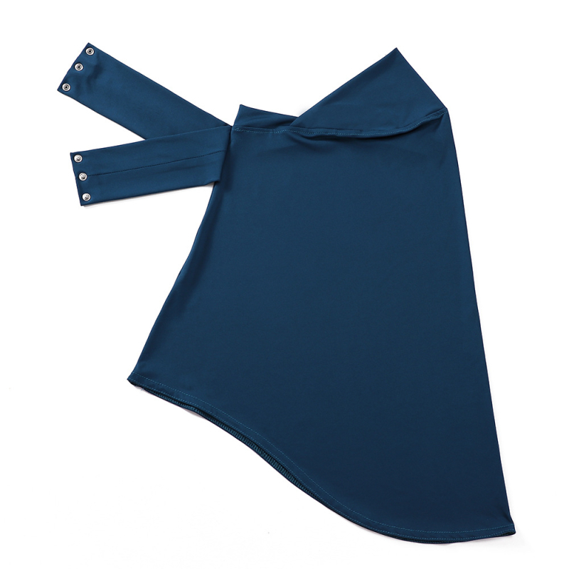 Pagrindinė turbano skrybėlė su mygtuko dizainu, poliesterio pluoštas, warp-knit audinys, vientisas raštas, pritaikomas dekoravimas