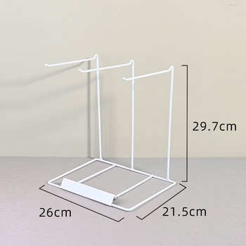 Suport ridicat pentru bijuterii, pentru cercei, rezistent la praf