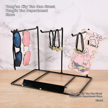 Υψωμένο ράφι παρουσίασης κοσμημάτων για σκουλαρίκια, ανθεκτικό στη σκόνη