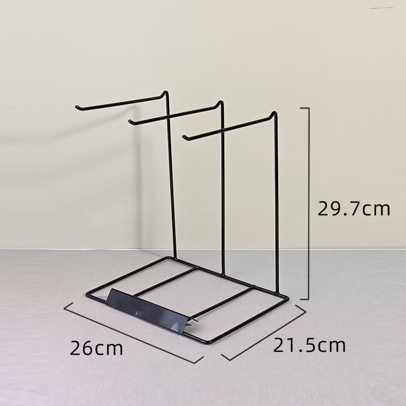 Suport ridicat pentru bijuterii, pentru cercei, rezistent la praf