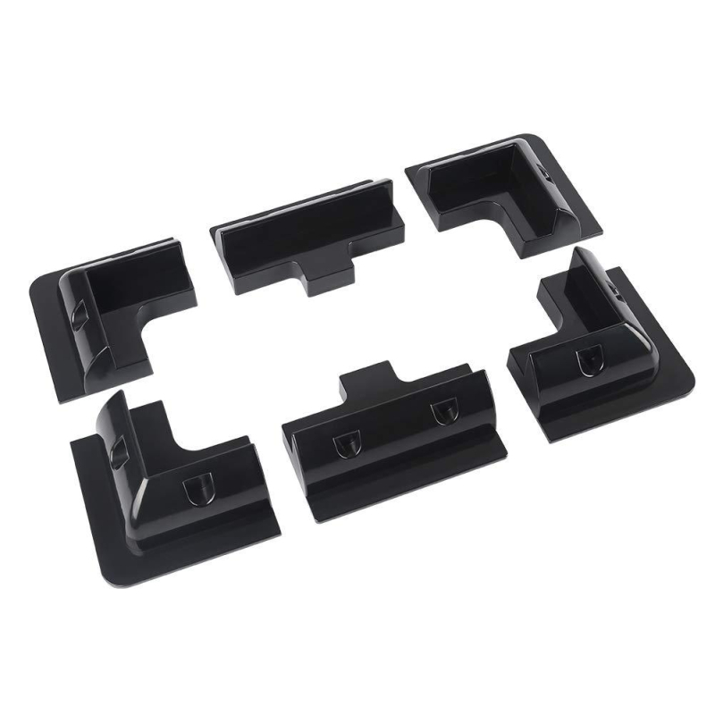 Plastinis saulės skydelis laikiklis RV ir jahtoms, ABS, 7 dalių rinkinys su jungčių dėžute — Prekės ženklas SY, Modelis Integrated, Medžiaga Plastmasė, Svoris 2000 g