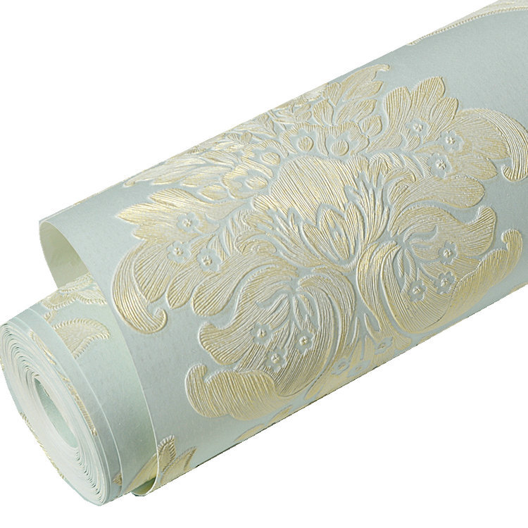 Europos stiliaus lipnioji tapetė iš nepluošto audinio, keturi sluoksniai, 3D reljefas, atspari drėgmei ir pelėsiams, tinka miegamajam ir svetainei