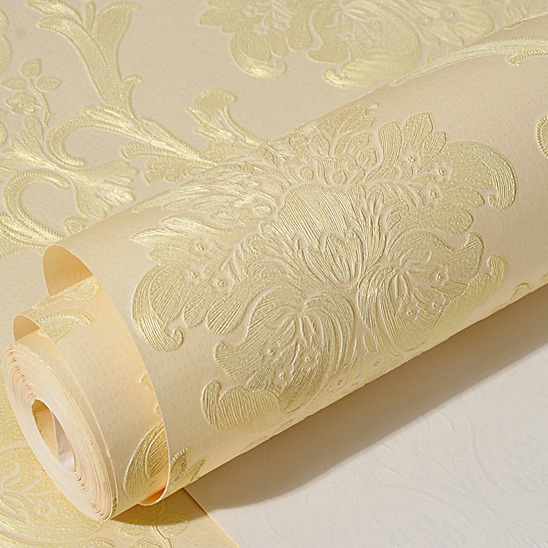 Europos stiliaus lipnioji tapetė iš nepluošto audinio, keturi sluoksniai, 3D reljefas, atspari drėgmei ir pelėsiams, tinka miegamajam ir svetainei