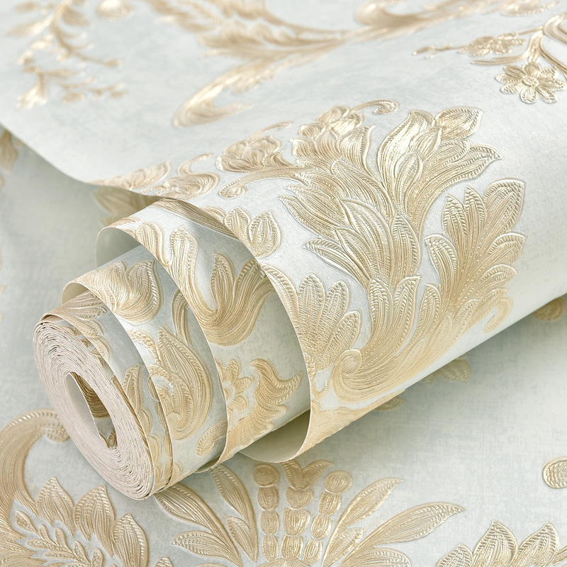 Europos stiliaus lipnioji tapetė iš nepluošto audinio, keturi sluoksniai, 3D reljefas, atspari drėgmei ir pelėsiams, tinka miegamajam ir svetainei