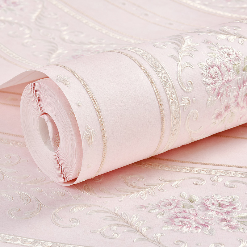 Europos stiliaus lipnioji tapetė iš nepluošto audinio, keturi sluoksniai, 3D reljefas, atspari drėgmei ir pelėsiams, tinka miegamajam ir svetainei