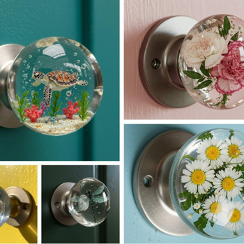 Χειρολαβή πόρτας – μοναδική διακόσμηση, αγροτικού στυλ από ρητίνη, συνθετική ρητίνη