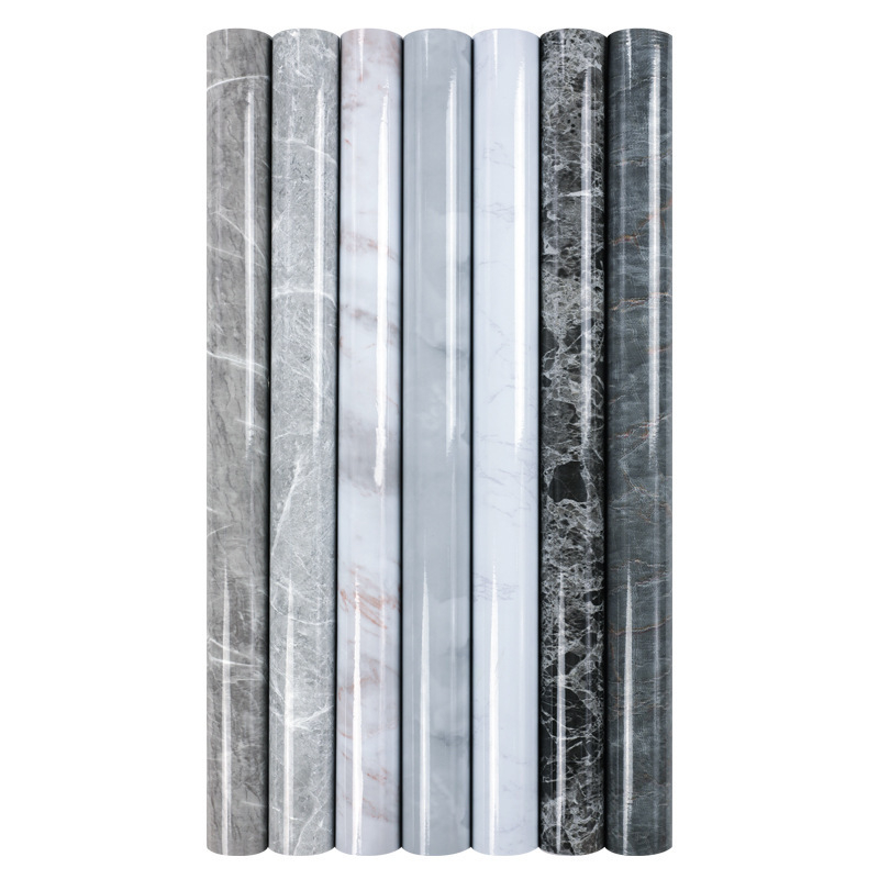 Köögiseina kleebis PET-ist, veekindel, õli- ja kuumakindel, marmormustriga, isekleepuv, 1 tükk