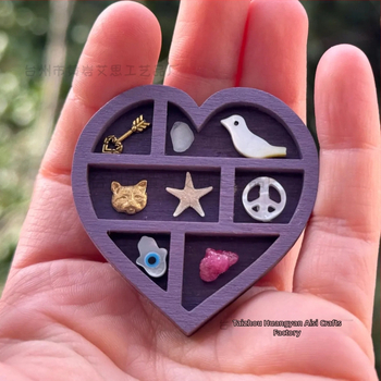 Μίνι ράφι για διακοσμητικά αντικείμενα, boxwood ξύλο, μάρκα LT, χειροποίητο κρεμαστό διακοσμητικό, μοντέρνο απλό στυλ