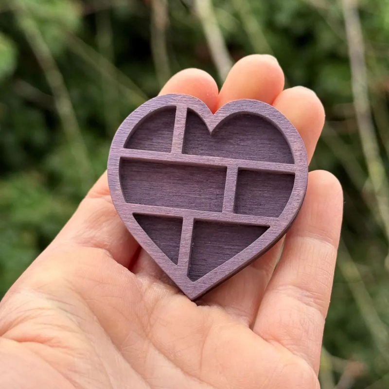 Miniatűr ékszertartó polc, boxwoodfa, LT márka, kézzel készített függő dekoratív elem, modern egyszerű stílus