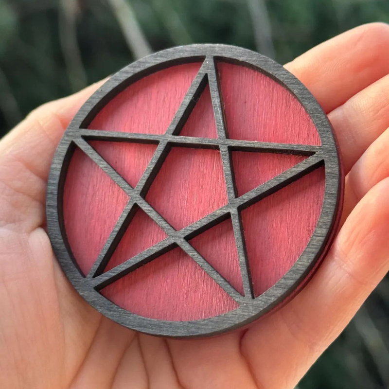 Miniatűr ékszertartó polc, boxwoodfa, LT márka, kézzel készített függő dekoratív elem, modern egyszerű stílus