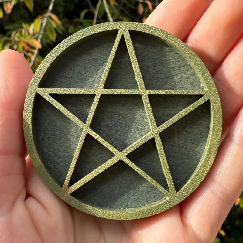 Miniatűr ékszertartó polc, boxwoodfa, LT márka, kézzel készített függő dekoratív elem, modern egyszerű stílus