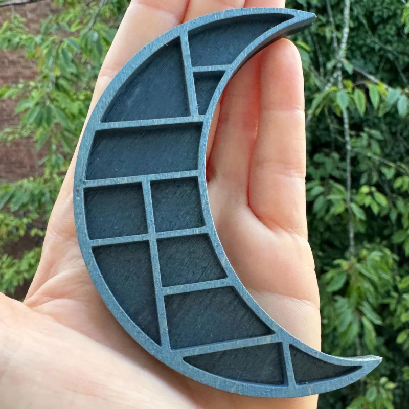 Miniatűr ékszertartó polc, boxwoodfa, LT márka, kézzel készített függő dekoratív elem, modern egyszerű stílus