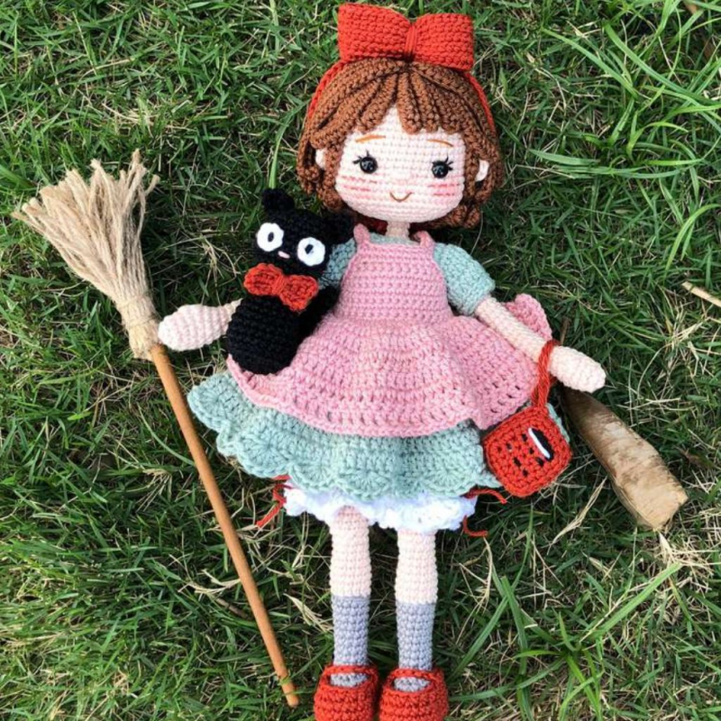 DIY komplekt villase lõime nukkude kudumiseks — Hank-form lõng, semi-worsted lõng, kudumiseks