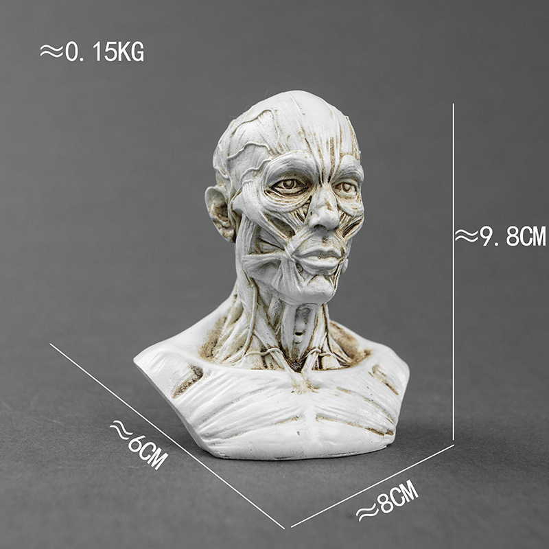 Κρανίο για Χάλοουϊν, διακοσμητικό από ρητίνη για γλάστρα, μοντέρνο στυλ τέχνης, κωδικός 21347836905