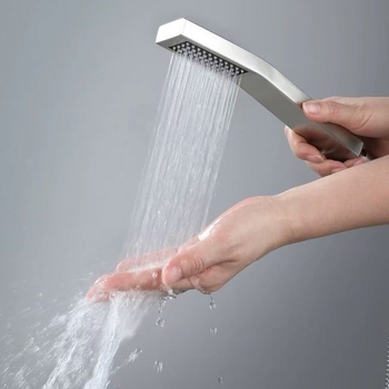 Harbor nerūdijančio plieno kvadratinė lietaus dušo galvutė, paslėpta sienos montavimas, kvadratinė purkštukas, elektroplakavimas paviršius