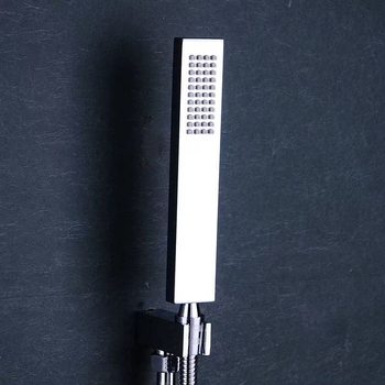 Harbor nerūdijančio plieno kvadratinė lietaus dušo galvutė, paslėpta sienos montavimas, kvadratinė purkštukas, elektroplakavimas paviršius