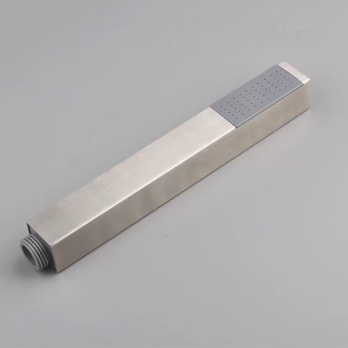 Harbor nerūdijančio plieno kvadratinė lietaus dušo galvutė, paslėpta sienos montavimas, kvadratinė purkštukas, elektroplakavimas paviršius