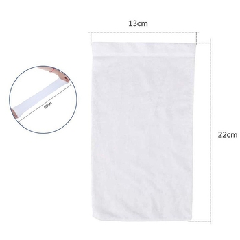 Baseino mikroporinių filtrų maišelių rinkinys skimeriui - neaustas audinys, 10 vnt., 70 g