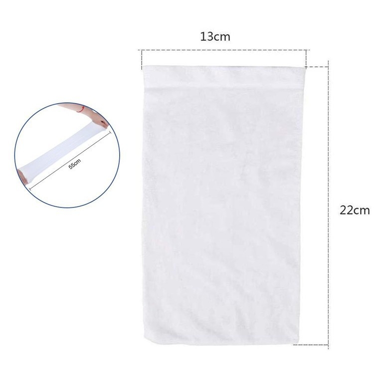 Σετ μικροπόρων φιλτράδων πισίνας για σκούμπερ - μη υφαντό ύφασμα, 10 τεμ., 70 g