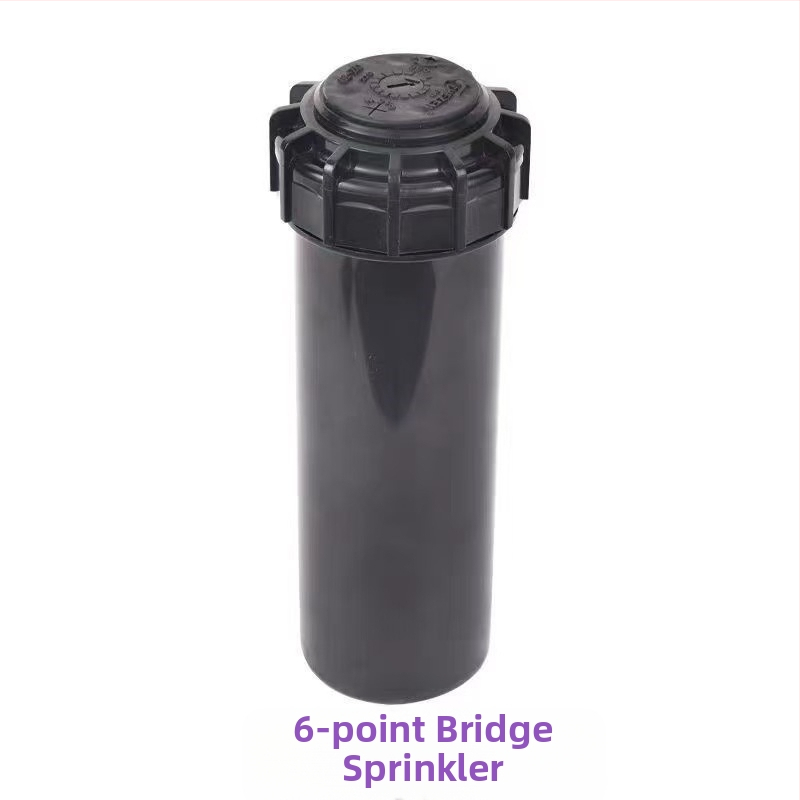 Guangying užkasamas teleskopinis purkštuvas su 360° sukimu, skirtas laistymui vejo ir sode (inžineriniai plastikai)