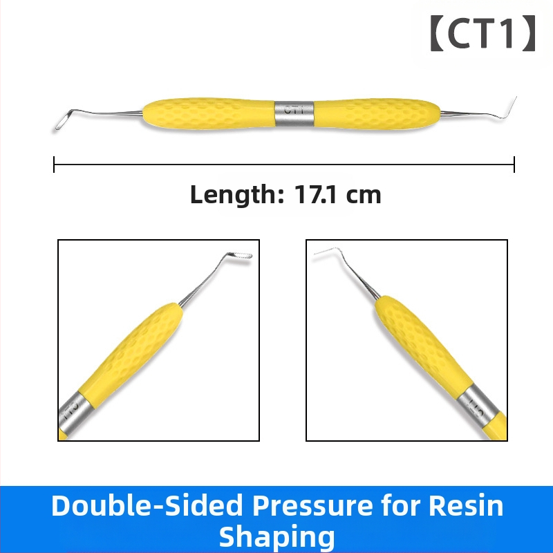 Pinyue fogászati esztétikai gyanta helyreállítási készlet kettős fejű eszközzel, 146 g/készlet, felnőtteknek