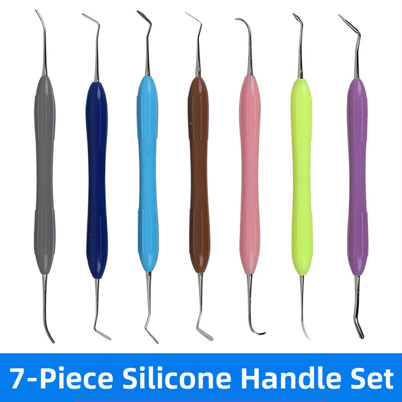 Pinyue fogászati esztétikai gyanta helyreállítási készlet kettős fejű eszközzel, 146 g/készlet, felnőtteknek