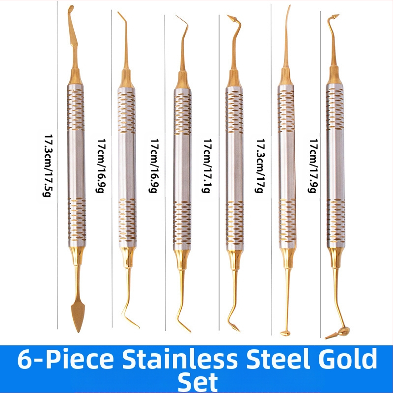 Pinyue fogászati esztétikai gyanta helyreállítási készlet kettős fejű eszközzel, 146 g/készlet, felnőtteknek