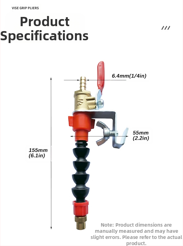 Устройство за водно пръскане за режещи и фрезерни машини с прахозащита и охлаждане, универсално за каменоделски машини, аксесоар за ъглошлайф