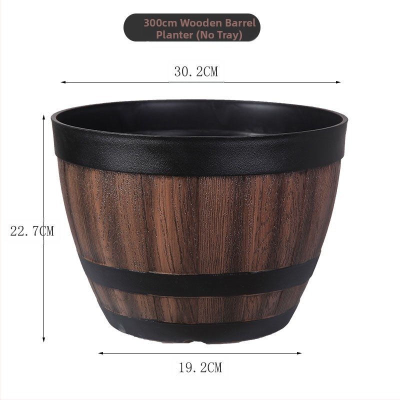 Цветарник от смола, подов модел, класически стил, за домашно градинарство