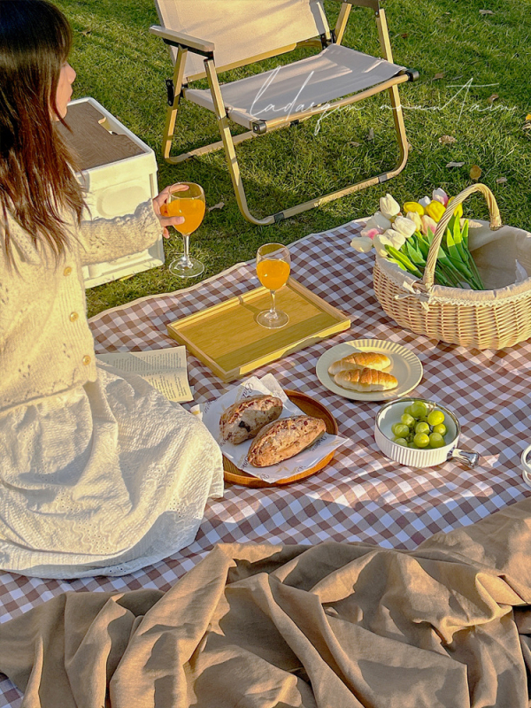 PVC piknika paklājs, Oxford audums, ūdensizturīgs, ārējai lietošanai, pārnēsājams