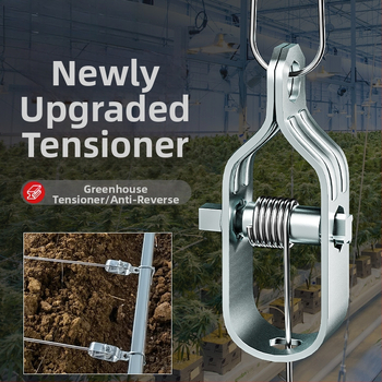 Галванизиран стоманен напрегател за тел за лозови арки и оранжерии, изцяло стоманена конструкция