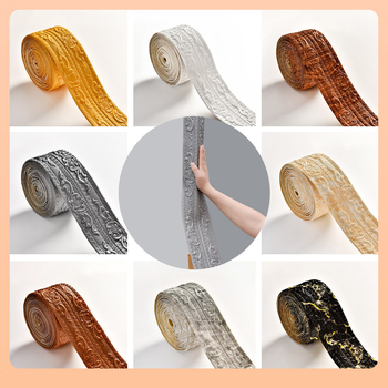 Αυτοκόλλητο τοίχου – 6 Yin‑Yang γωνιακές γραμμές, αυτοκόλλητες από PE foam, διακόσμηση σαλονιού/υπνοδωματίου/χώρου γάμου, απλός και μοντέρνος σχεδιασμός