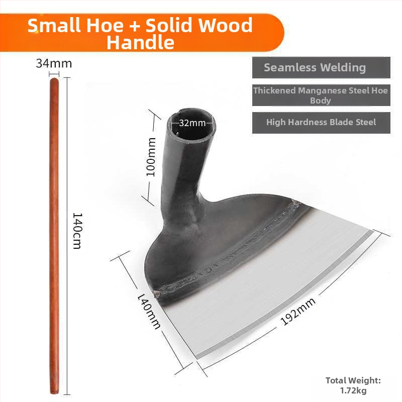 Mangano plieno sodo kastuvė, daugiafunkcinis įrankis ravėjimui, kasimui ir daržovių sodinimui
