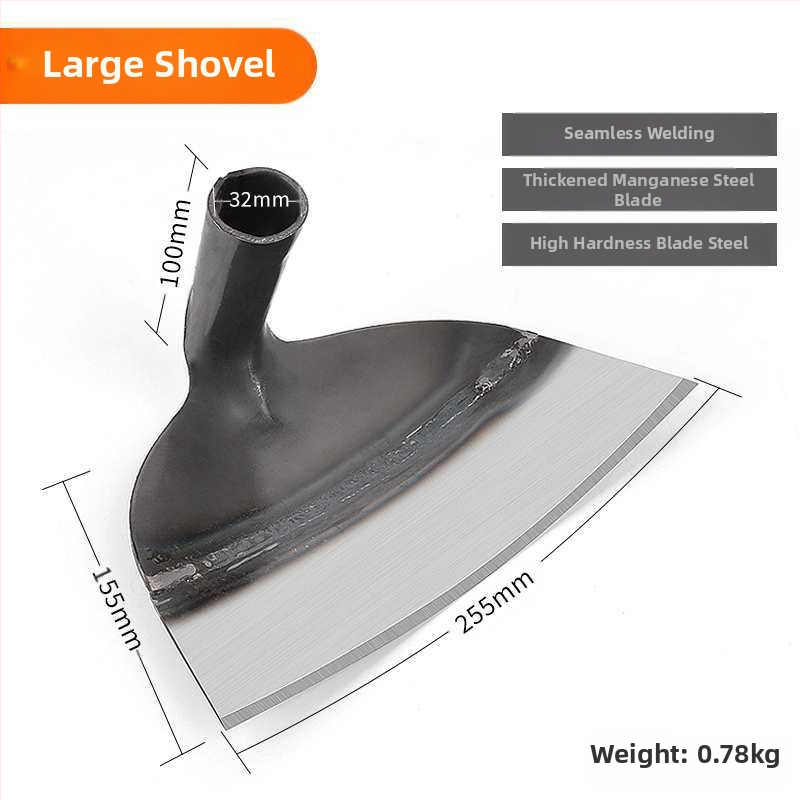 Mangano plieno sodo kastuvė, daugiafunkcinis įrankis ravėjimui, kasimui ir daržovių sodinimui