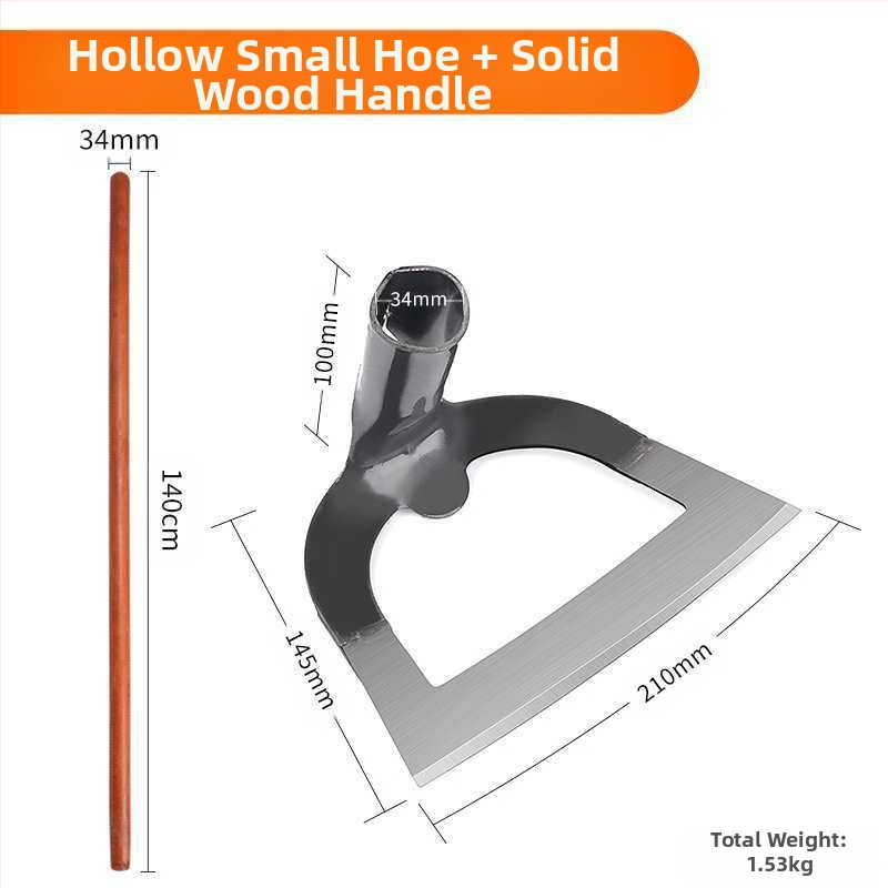 Mangano plieno sodo kastuvė, daugiafunkcinis įrankis ravėjimui, kasimui ir daržovių sodinimui