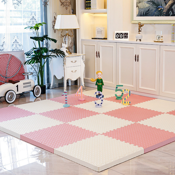 Πυκνά μαξιλάρια αφρού δαπέδου, αρθρωτός σχεδιασμός, κυκλικό σχήμα, στυλ ταταμί, για σαλόνι και παιδικό δωμάτιο